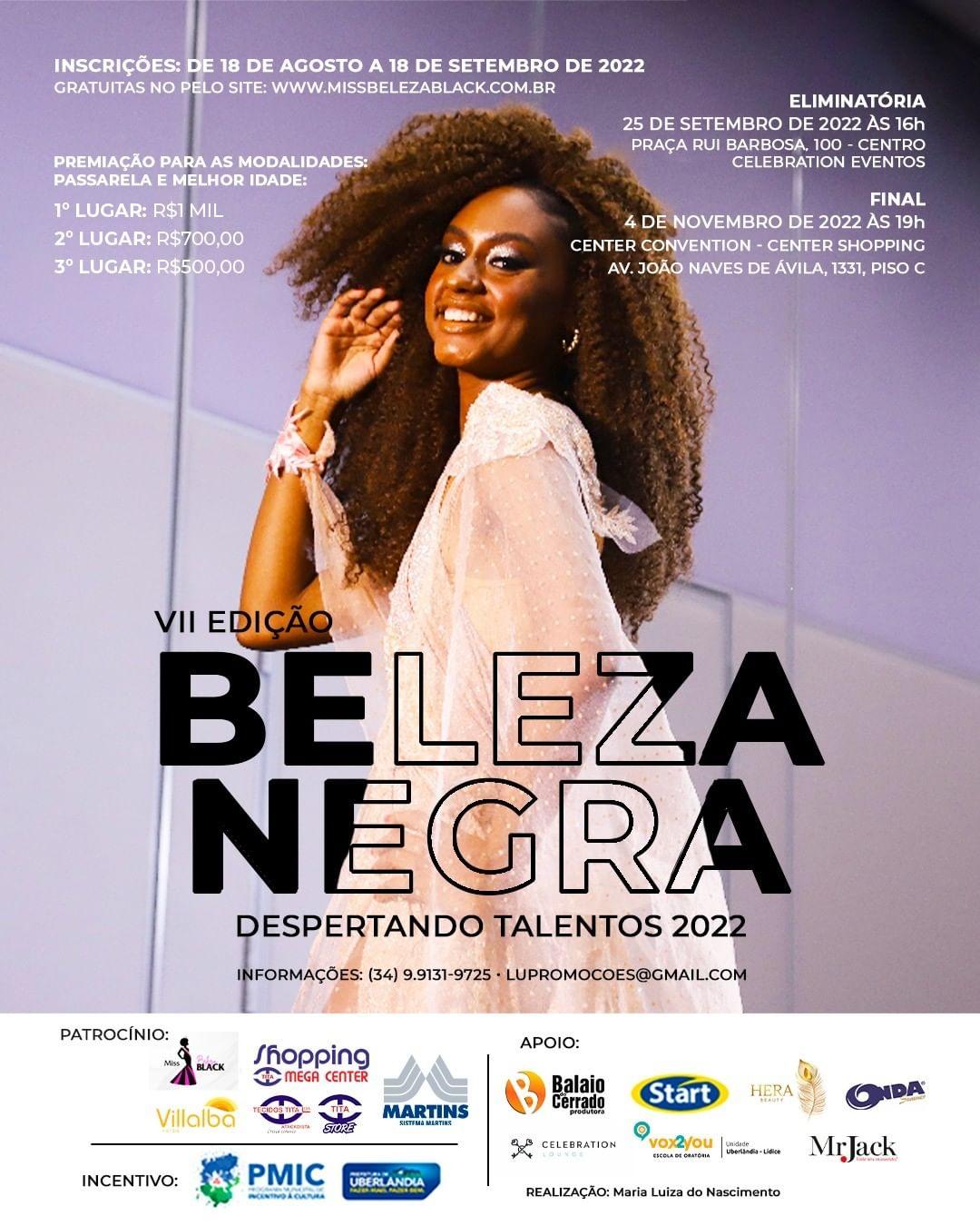 Concurso Beleza Negra 2022