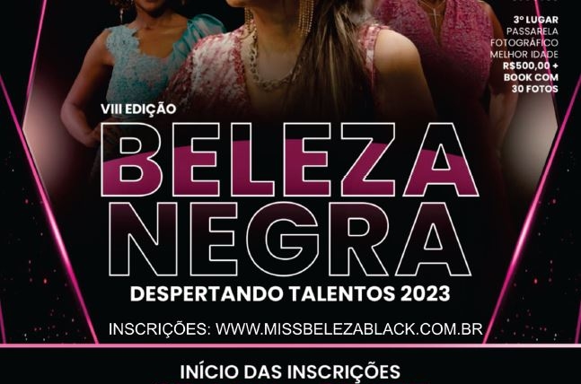 VII Concurso Beleza Negra | Miss Beleza Black