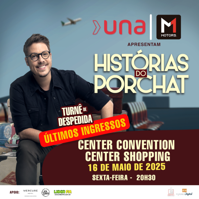Fábio Porchat em "Histórias do Porchat" - Uberlândia 2025
