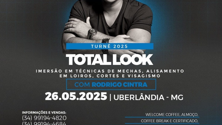 Total Look com Rodrigo Cintra | Olenka Cosméticos