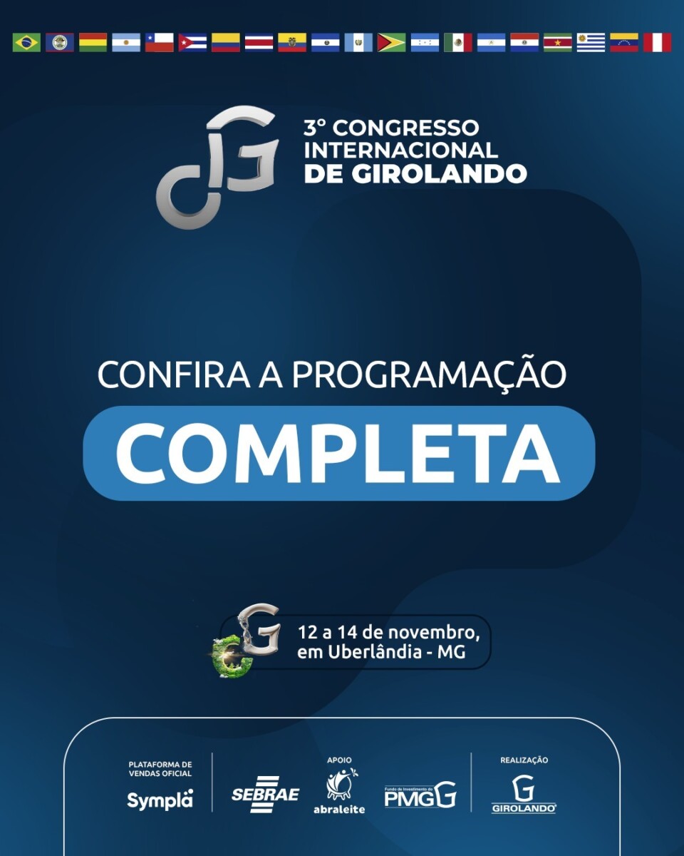 3o congresso internacional de girolando center convention uberlandia