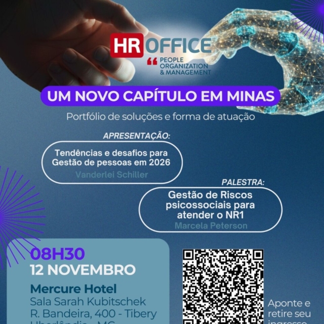 Hr office um novo capitulo em minas