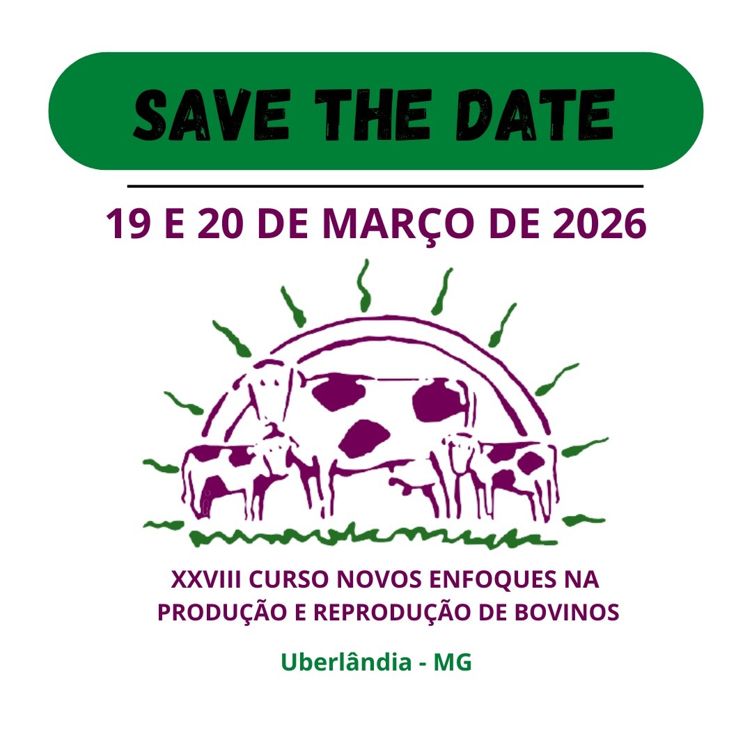 XXVIII Novos Enfoques na Produção e Reprodução de Bovinos - Save The Date 19 e 20 de março de 2026 - Conapeq