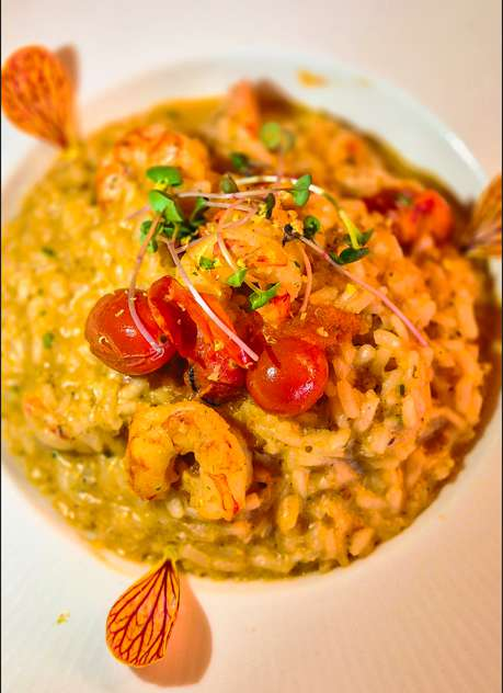 Risoto de Camarão
