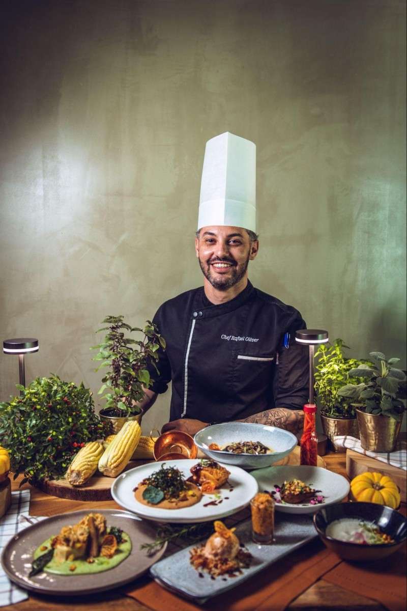 Rafael Oliver Chef executivo do Clementina Bar e Ristoranti 