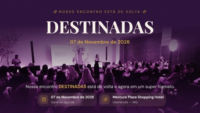 Imersão Destinadas 2026 | Mentora Francielly Galvão